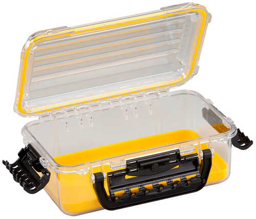 Plano Waterproof Polycarbonate Storage Box - 3600 Size - Yellow/Clear