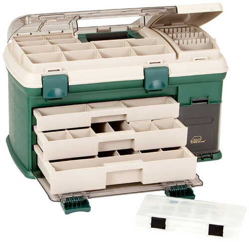 Plano 3-Drawer Tackle Box XL - Green/Beige