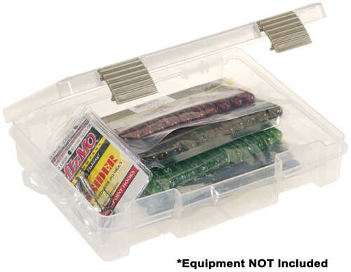 Plano ProLatch; Open-Compartment Stowaway; Half-Size 3700 - Clear