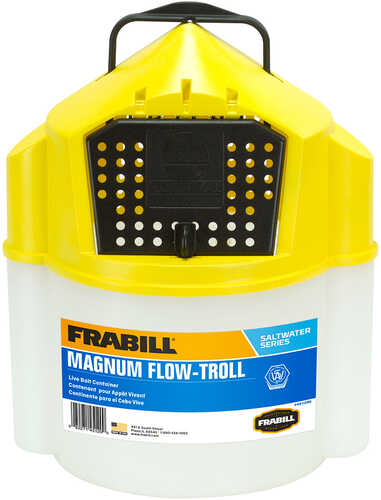 Frabill Magnum Flow Troll® Shrimp Bucket - 10 Quart