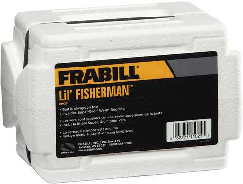 Frabill Lil' Fisherman Worm Tote, Model: 1025