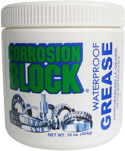 Corrosion Block High Performance Waterproof Grease - 16oz Tub - Non-Hazmat, Non-Flammable &amp; Non-Toxic