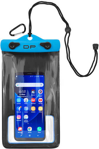 Dry Pak Smart Phone/GPS/MP3 Case - Electric Blue - 5" x 8"