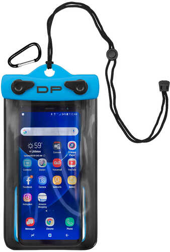 Dry Pak Smart Phone/GPS/MP3 Case - Electric Blue - 4" x 6"