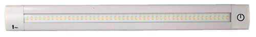 Lunasea Adjustable Linear LED Light w/Built-In Dimmer - 12" LENGTH, 12VDC, WARM WHITE W/SWITCH