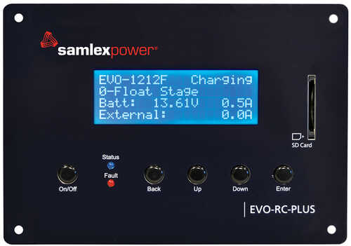 Samlex Programmable Remote Control f/Evolution&trade; F Series Inverter/Charger - Optional