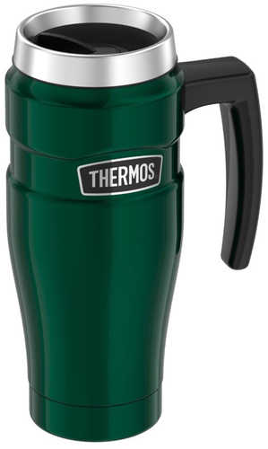 Thermos Stainless King™ Vacuum Insulated Steel Travel Mug - 16oz Pine Green