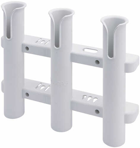 Sea-Dog Three Pole Rod Storage Rack - White