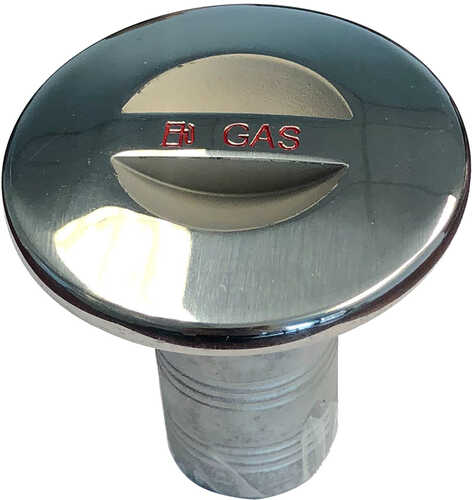 Sea-Dog Stainless Steel Key Free Hose Deck Fill Fits 1-1/2" - Gas