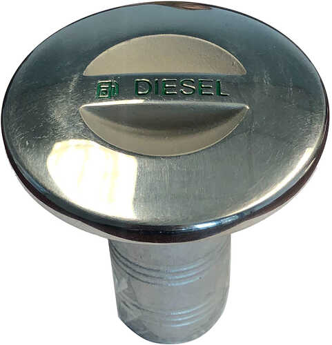 Sea-Dog Stainless Steel Key Free Hose Deck Fill Fits 1-1/2" - Diesel