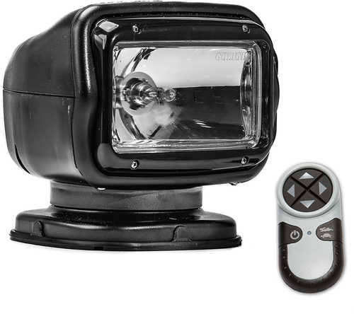 Golight Radioray GT Series Permanent Mount - Black Halogen - Wireless Handheld Remote