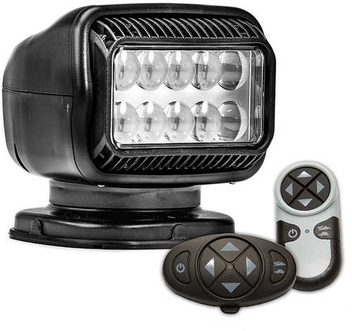 Golight Radioray GT Series Permanent Mount - Black LED Wireless Handheld & Dash Remotes