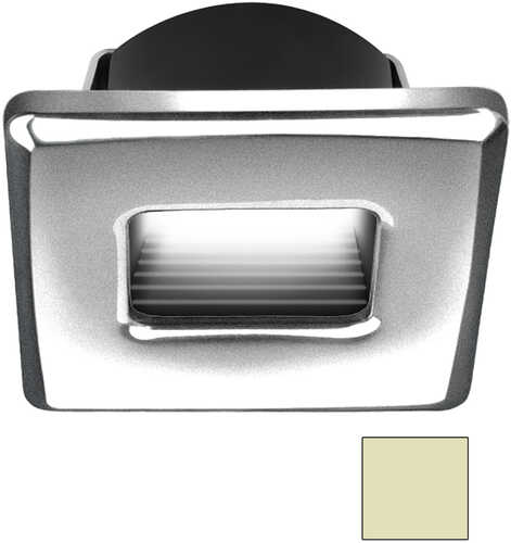 i2Systems Ember E1150Z Snap-In - Brushed Nickel - Square - Warm White Light