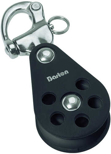 Barton Marine Series 5 Single Snap Shackle Block - 54mm