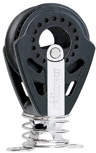 Harken 40mm Carbo Block w/Spring Eyestrap