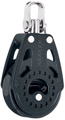 Harken 40mm Carbo Single Ratchet Block W/swivel