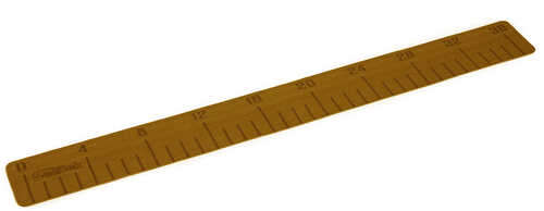 SeaDek 4" x 36" 3mm Fish Ruler w/Laser Logo Mocha Brushed - 101.6mm 965.2mm