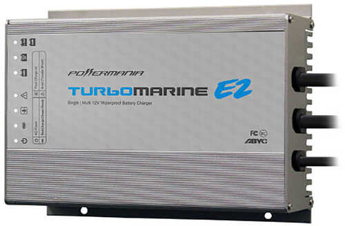 Powermania Turbo M108E2 8 Amp Single Bank 12VDC Waterproof Charger