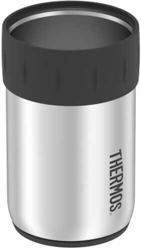 Thermos Stainless Steel 12oz Beverage Can Insulator - Keeps Cold F/10 Hours