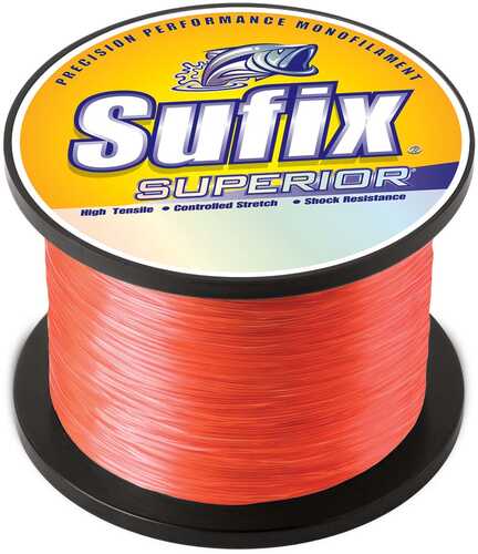 Sufix Superior Neon Fire Monofilament - 50lb - 2405 Yds