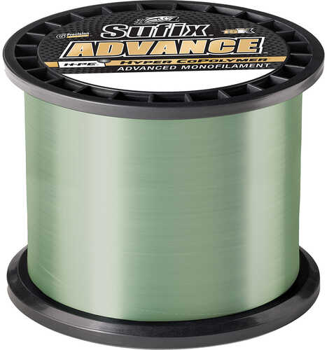 Sufix Advance Low-vis Green Monofilament - 14lb - 1200yds