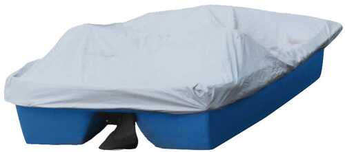 Carver Poly-flex Ii Styled-to-fit Boat Cover F/7&#39;2" 3-seater Paddle Boats - Grey