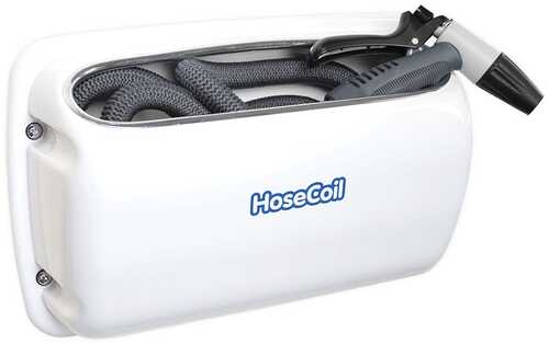 Hosecoil Side Mount Expandable Enclosure With 50′ & Rubber Tip Nozzle