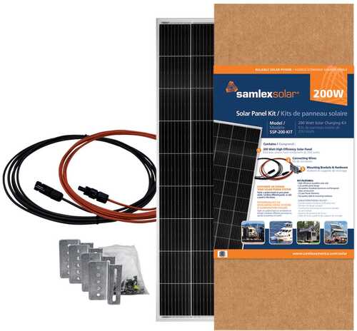 Samlex 200w Solar Panel Kit