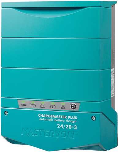 Mastervolt Chargemaster Plus 24v, 20a, 3-bank Battery Charger