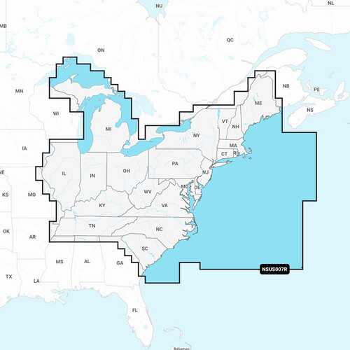 Garmin Navionics+&trade; Nsus007r U.s. East