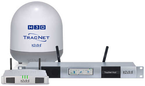 Kvh Tracnet&trade; H30 Ku-band Antenna With Hub