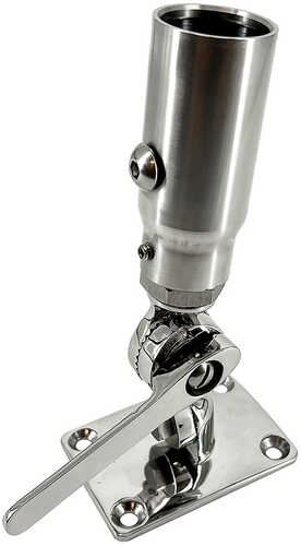 Seaview Starlink Stainless Steel 1"-14 Threaded Adapter & Ratchet Base