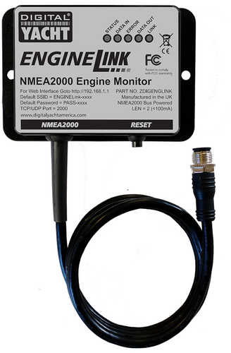 Digital Yacht Engine Link Nmea 2000 Monitor