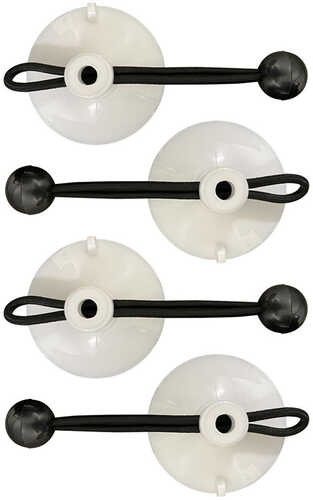 Carver Suction Cup Tie Downs - 4-pack