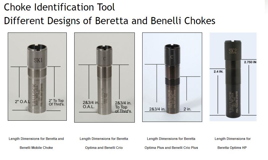 Benelli Crio Plus Sporting Clay Ported 20 Gauge Modified Choke Tube Trulock Md: Sccrp20605P Exit Dia: .605