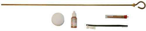 Dewey Rods Rifle Cleaning Kit .22 Cal - 24" Military Loop Style Brass 8/32 Female Threads All Caliber patc