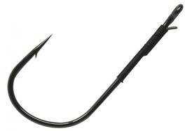 Gamakatsu Worm Hook Barbed Black Nickel 2/0 6Pk Md#: 01412