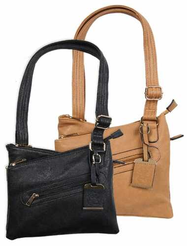 Bulldog Cases & Vaults Xbody Purse With Holster Camel Suede