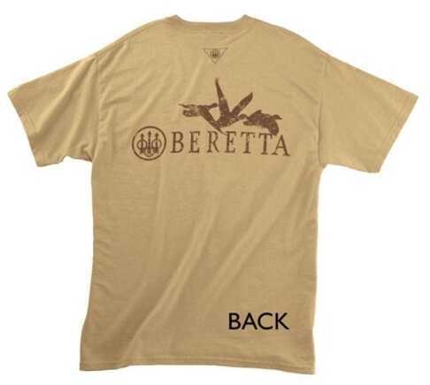 Beretta 17473 - Waterfowler T-Shirt Tan Lg