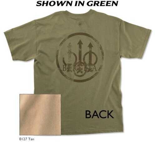 Beretta 30583 - Trident Graphic T-Shirt Tan Lg