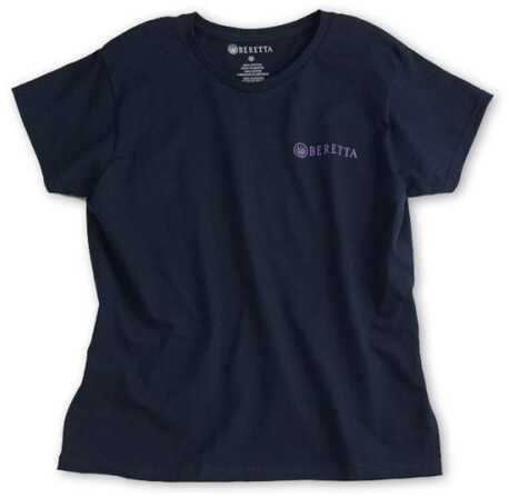 Beretta T-Shirt Trident Graphic Short Sleeve Navy Small