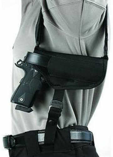 Nylon Horizontal Shoulder Holsters Black - Medium - Size:00 - 2"-3" Barrel Small/Med Double-Action Revolvers