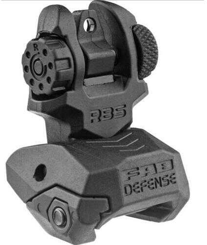 FAB Defense Flip Up Sight Polymer Rear Blk