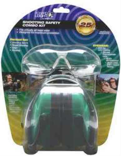 Howard Leight Industries Shooting Safety Combo Kit Eyewear: Clear Lens & Frame - Anti-Fog Coating Polycarbonate