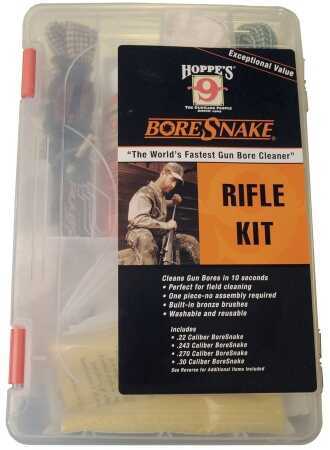 Hoppe/'s Boresnake Rifle Kit Clear/Orange TABS