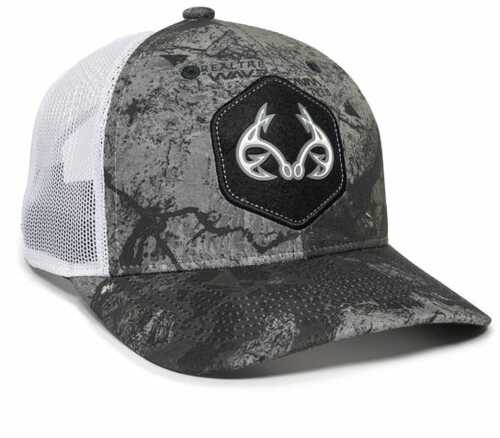 Outdoor Cap Realtree Fish Wav3 Mirage Grey/ White Hat