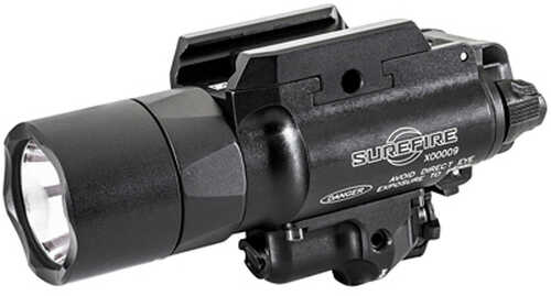 Surefire X400 Turbo Thumbscrew Green Laser Black