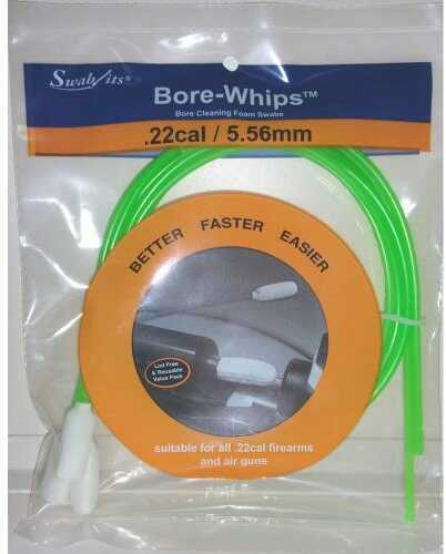 Swab It Gun Cleaning Bore-Whips 3 pack - .22 cal