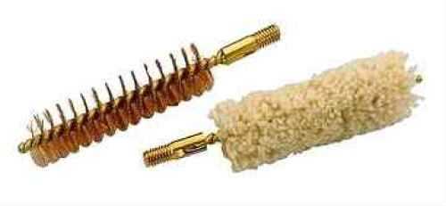 Traditions Bronze Bristle Bore Brush & Cotton Swab .54 Caliber Handy For Bench Field Cleaning - Is Sturdy