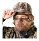 H.S. 3/4 Face Mask Realtree AP-Green